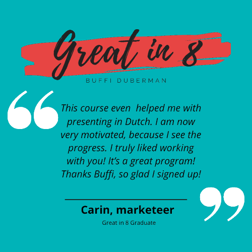 Carin - marketeer