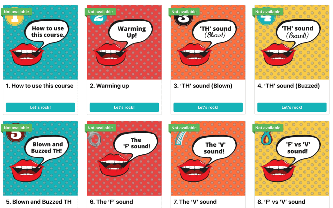 I am so excited to announce my new pronunciation course!